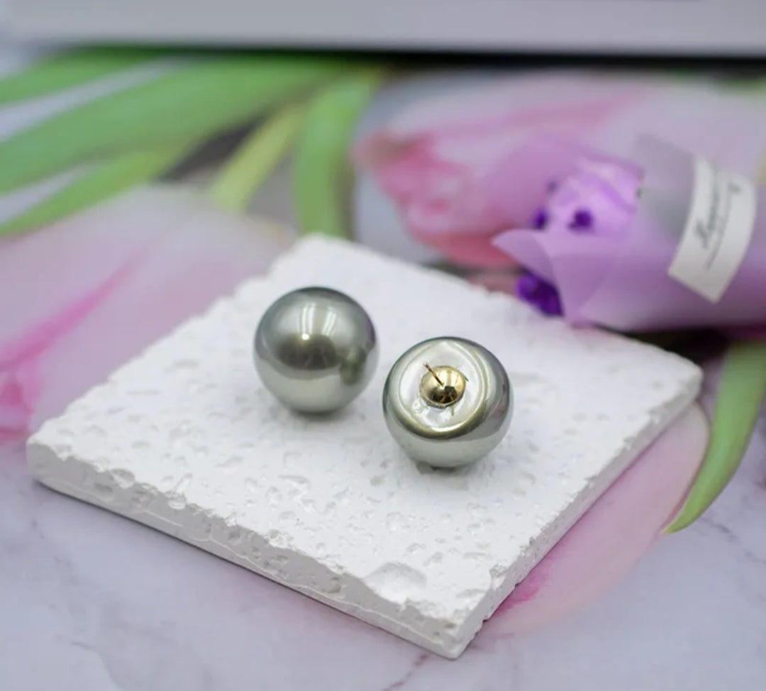 Big Pearl Statement Earings(6 colours)