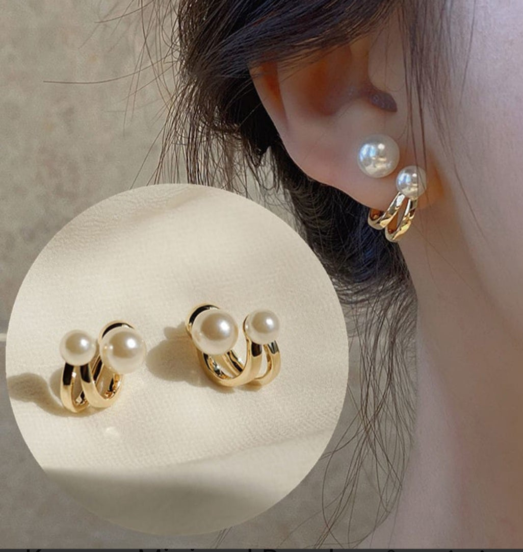 Double side earing Combo (6 pair of earrings)